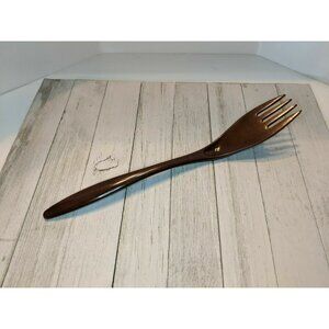 Machi Melamine Brown Spatula Turner Flipper Fork Utensil 12" MC-722